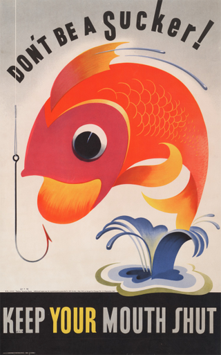 Illustration for article titled The Best Operations Security Propaganda Posters From World War II